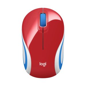 Logitech – M187 Ultra Portable Wireless Optical Ambidextrous Mouse