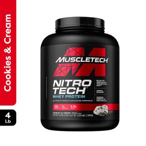 MuscleTech - Nitro Tech Performance Series 4 Lb - Cookies & Cream