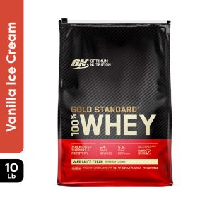 Optimum Nutrition - 100% Gold Standard Whey 10 lb - Vanilla Ice Cream