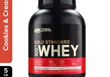 Optimum Nutrition - 100% Gold Standard Whey 5lb - Cookies & Cream