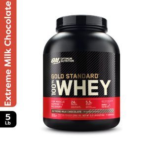 Optimum Nutrition - 100% Gold Standard Whey 5lb - Extreme Milk Chocolate