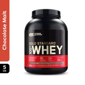 Optimum Nutrition - 100% Gold Standard Whey 5lb - Malt Chocolate