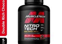 MuscleTech - Nitro Tech Performance Series 100% Whey Gold Bonus 5lb - Double Rich Chocolate