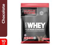Muscle Core - 100% Whey Platinum Standard 10 LB - Chocolate Flavor