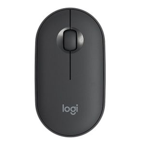 Logitech - Pebble M350 Modern, Slim, and Silent Wireless and Bluetooth Mouse