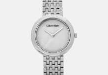 Calvin Klein - 33 mm Stainless Steel Women's Watch - Silver