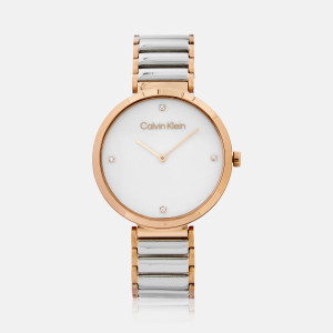 Calvin Klein - 36 mm Stainless Steel Women's Watch - Silver/Gold