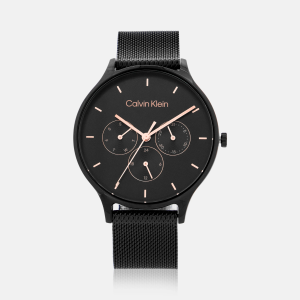 Calvin Klein - 38 mm Stainless Steel Women's Watch - Black