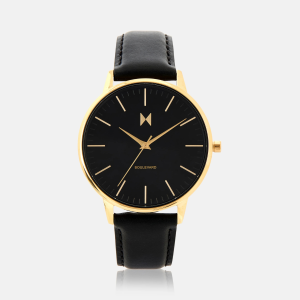 MVMT - 34 mm Leather Strap Women's Watch – Black