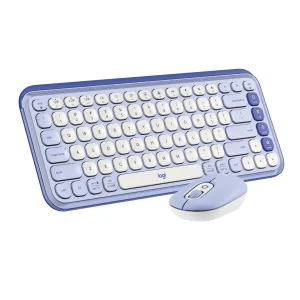 Logitech - POP ICON COMBO Compact TKL Bluetooth Keyboard and Mouse Bundle