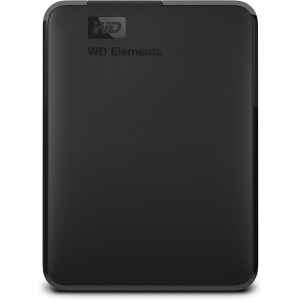 WD - Elements 2TB External USB 3.0 Portable Hard Drive - Black