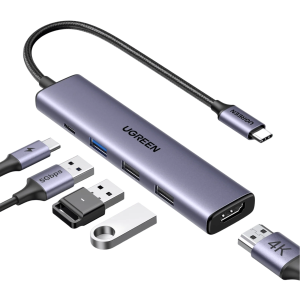 UGREEN - Revodok 105 USB C - 5 in 1 Multiport Adapter