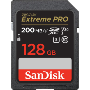 SanDisk - Extreme PRO 128GB SDXC UHS-I Memory Card